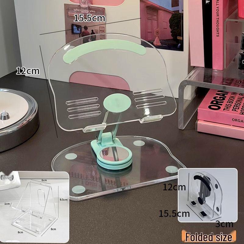 Acrylic Adjustable Desktop Phone & Tablet Stand