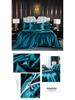 Japanese Style Silky Solid Color Bedding Set - Includes Sheet and Two Pillowcases for a Cool, Nude Sleeping Experience in Summer.