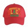 Roduct of Black History Women Unisex Peaked Hat Fashion Casual Adjustable Printed Baseball Caps