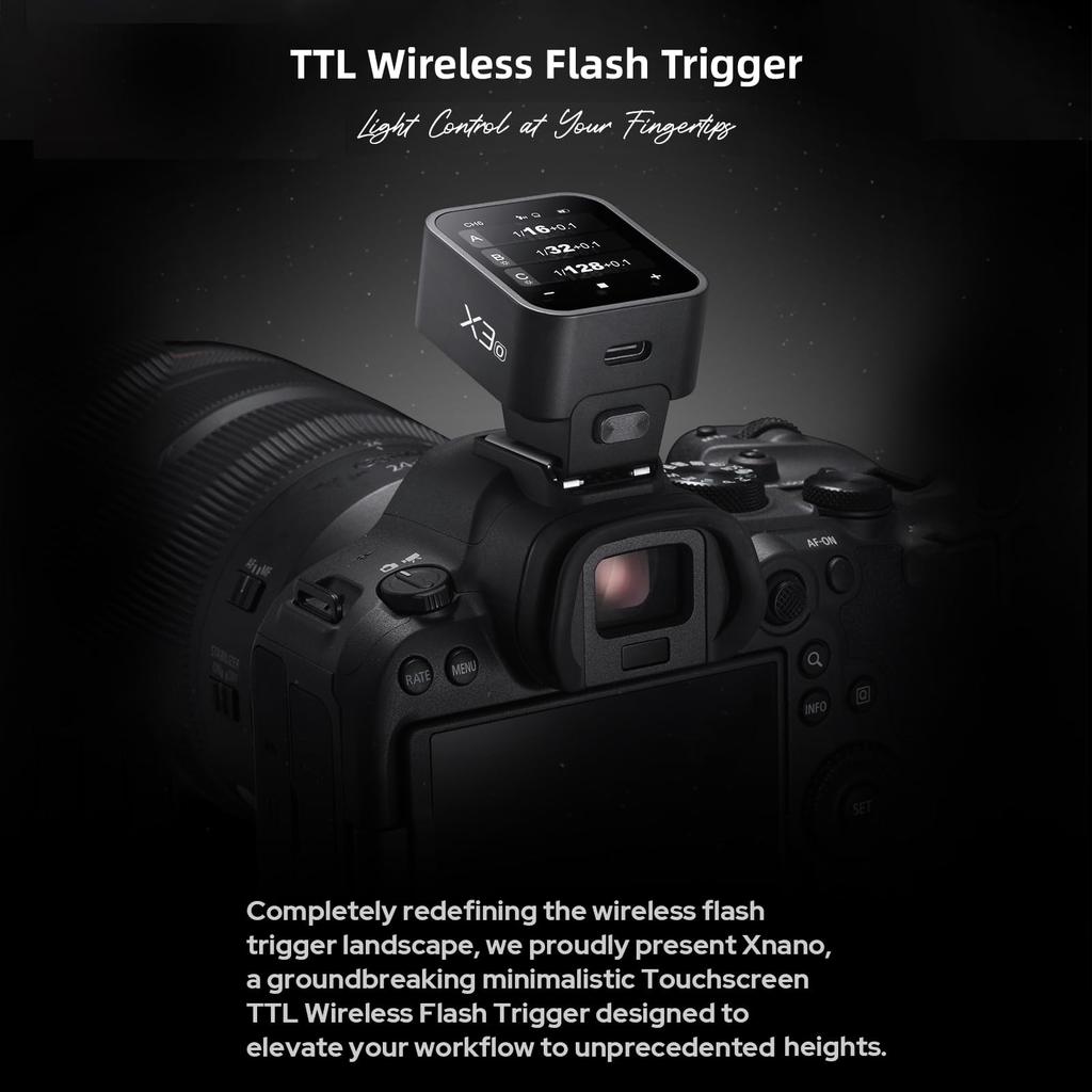 Godox Dealer Japanese Instruction Godox Touchscreen TTL Wireless Flash Flash Compatible with Olympus and Flash Flash Remote Lithium Fast Charging