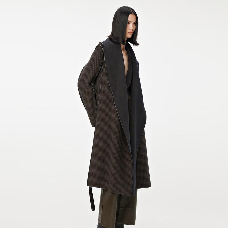 

JNBY Women s Relaxed Fit Winter Wool Coat (Model 5MA810500) M