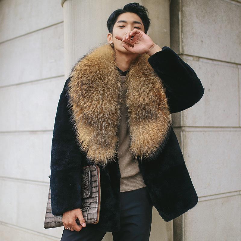 Buy Autumn and Winter Fur Coat Imitation Mink Coat Men's Mink Coat