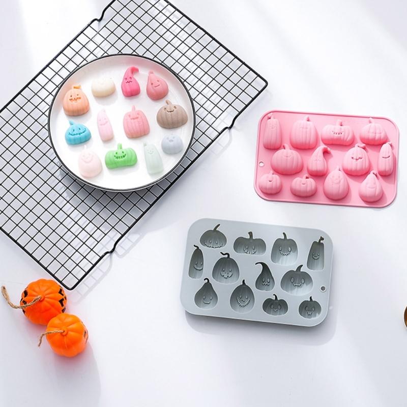Pumpkin Silicone Mold Cake Decorating Cupcake Chocolate Mold Baking Fondant Mold