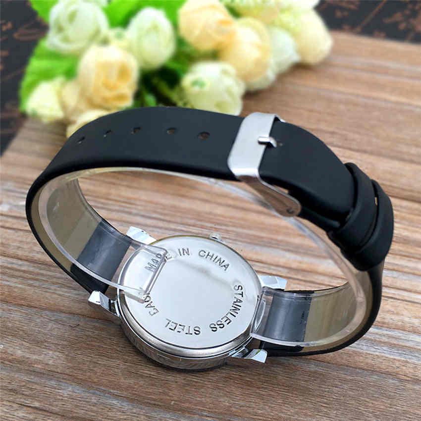 Simple Fashion Romantic Couple Watch Glass Belt Quartz Watch For Lover Women Watches Bracelet Watch