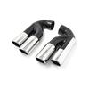 Volkswagen Touareg (04-24) Quad Square Outlet Black Exhaust Tailpipe