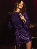 New Festive Party Shiny Sequins Color-Block Slim Fit Dress Mini Cocktail Dress