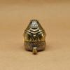 Brass Groundhog Figurine Retro Brass Capybara Statue Cute Small Animal Miniatures Desktop Ornament Home Decor Charming Decor