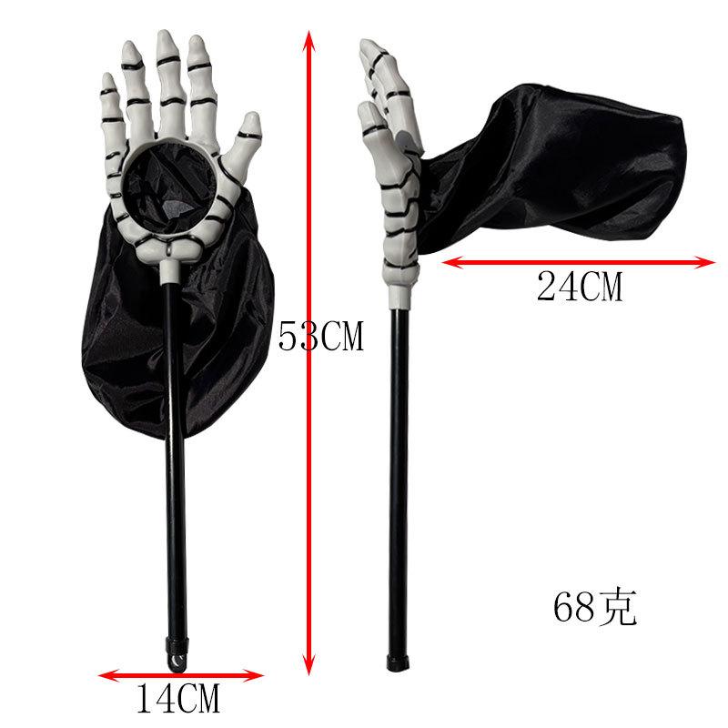 Halloween Pumpkin Trick-or-treat Bags, Candy Bags, Costume Party Ghost Claw Bags, Halloween Decorations and Props