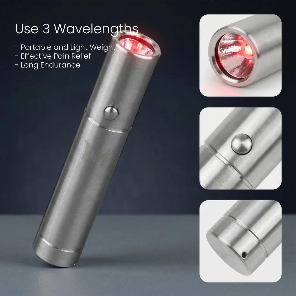 Mvolo® ReliefTorch – Infrared Pain Relief, Muscle Recovery, Joint Support & Skin Rejuvenation