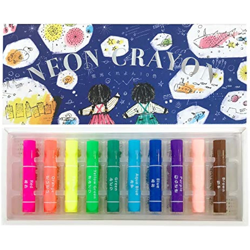 KOKUYO (KOKUYO) Fluorescent Gureyon 10 Colors KE-AC30