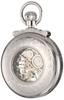 Charles Hubert Men's Skeleton Pocket Watch 3903-W