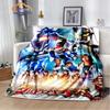 Ultra Heroes Zeta Hero's Path  Wool Blanket Jindian Animation Character Ultraman  Fashion  Portable Flannel Warm Camping