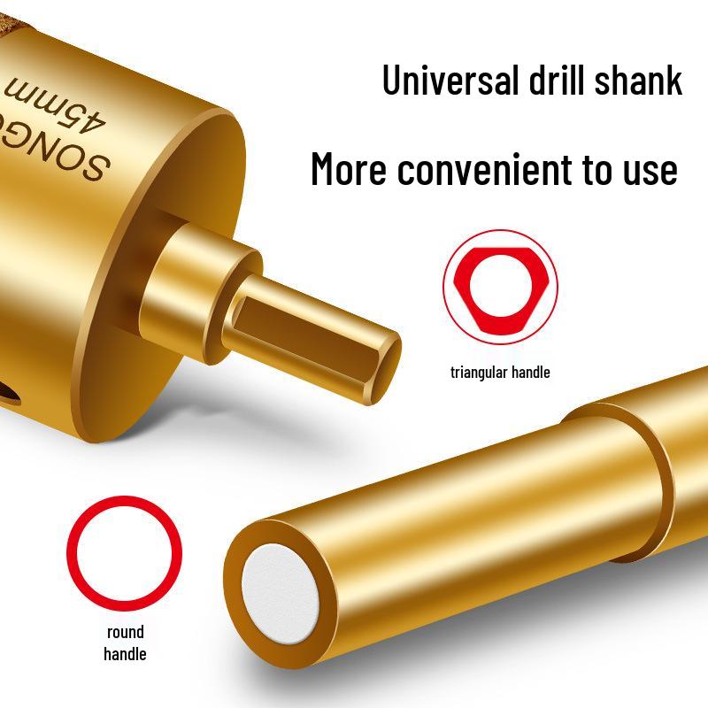Diamond Tile Drilling Bit for Glass, Marble & Porcelain