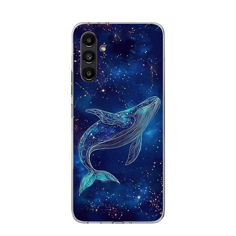 Humpback Whale Sea Giant Phone Case For Samsung Galaxy A17 A16 A14 A15 A13 A57 A56 A54 A55 A53 A37 A36 A34 A35 A33 A26 A24 A25 A
