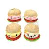 Burger Animal Doll With Capybaras Dogs Pigs Chickens Designed Pendant Keychain