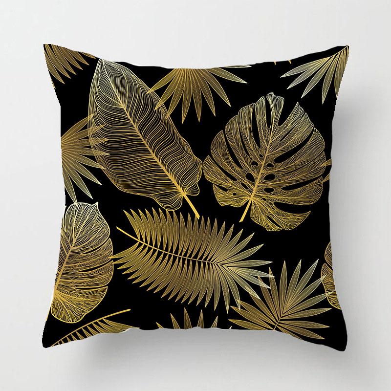 

Домашний декор, черный чехол для подушки с принтом, мягкая наволочка для спальни, автомобильная наволочка 45X45CM