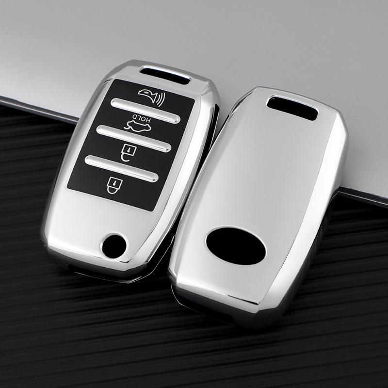 Compatible Kia Key Cover for K4, K5, KX3, KX5, K2, K3, Sportage, Sorento, and Forte Models