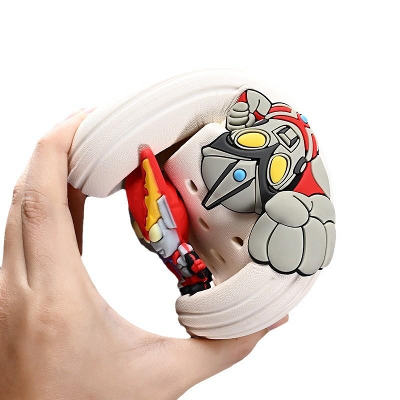 Cartoon Character Children's Slippers For Boys Summer Non-slip Home And Outdoor Use In Various Colors And Sizes