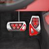 Y4UA Non-slip Car Foot Treadle Footrest Pedal Cover Automatic Gear Brake Rest Pedal