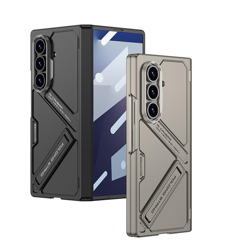 Samsung ZFold7 Mobile Phone Case High End Bracket Ultra Thin Fold6 Case Film Integrated with All Inclusive Anti Fall Hard Shell