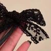 2Pcs Women Hairpin Embroidery Lace Flower Bowknot Decor BB Hair Clip Moderate Clamping Force Hair Accessories