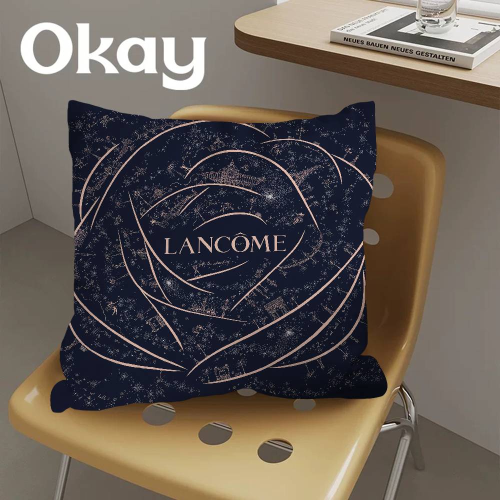 Fashion pattern L-L-LancomeS Cushion Cover Car Throw Pillow Case For Sofa Car Christmas Gift 40x40cm 45x45cm