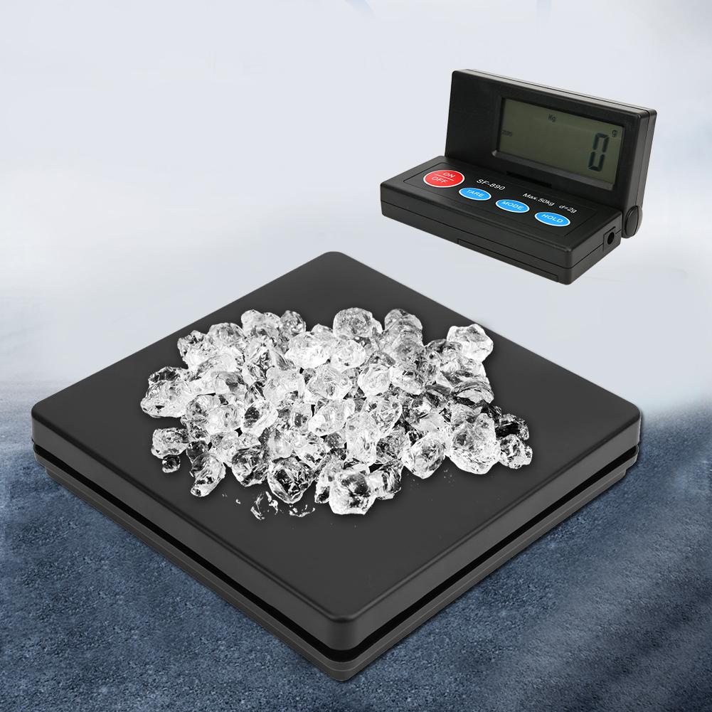 50kg 2g Electronic Platform Scale High Accuracy Display Measurement Tool G KG LB OZ