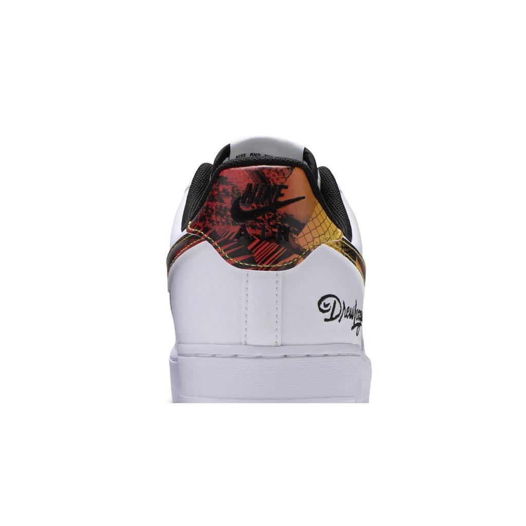 Nike Air Force 1 'Drew League' 2021 (Unisex) White / Black / Multi-Color Skateboard Shoes DM7578 100