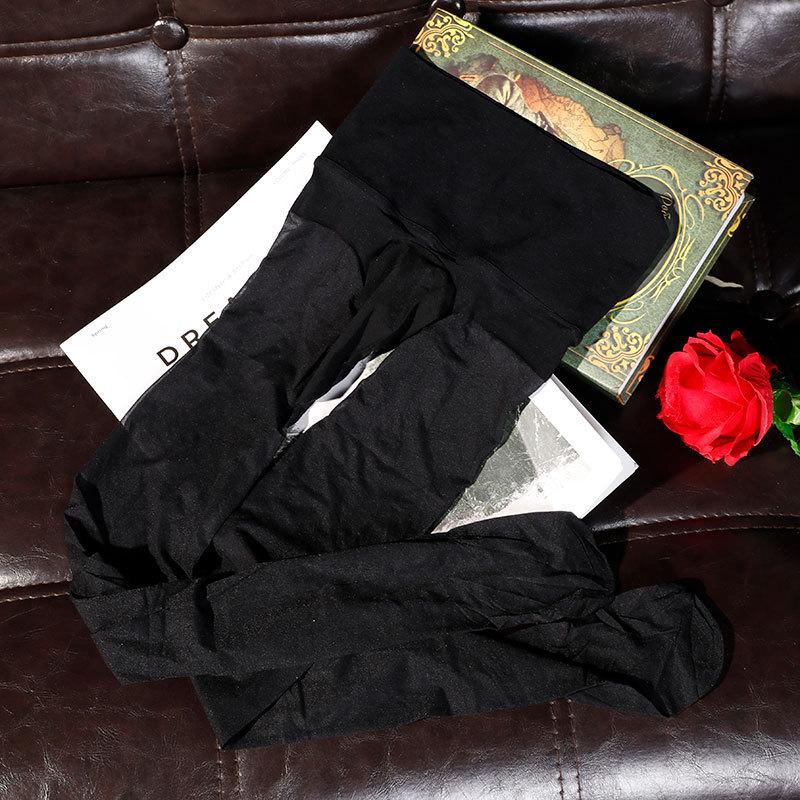 Summer Ultra Thin Velvet Seamless 5D Silk Stockings Men's Sexy Invisible Anti Hook High Elastic Traceless Pantyhose VBVQ