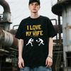 I Love My Wife Padel Platform Tennis Paddleball Padel TShirt Unisex Women Clothing Streetwear Graphic Birthday Gift Shortsleev