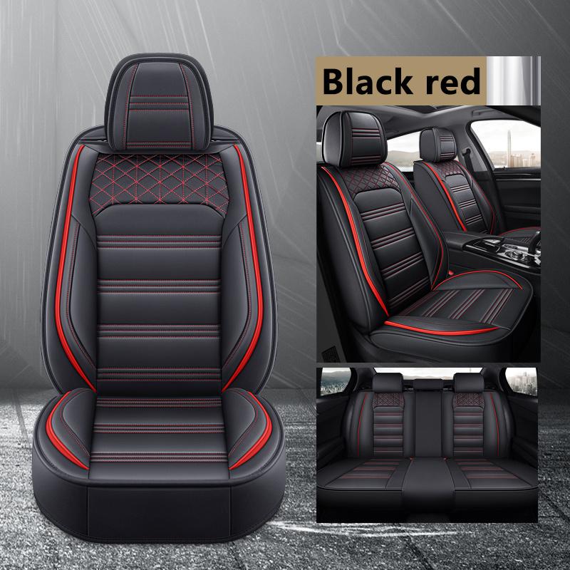 5 Seats Car Seat Cover, Breathable Full Surround Auto Front Rear Seat Cushion, Vehicle Seat Protector-4Seasons Universal Size Car Accessories