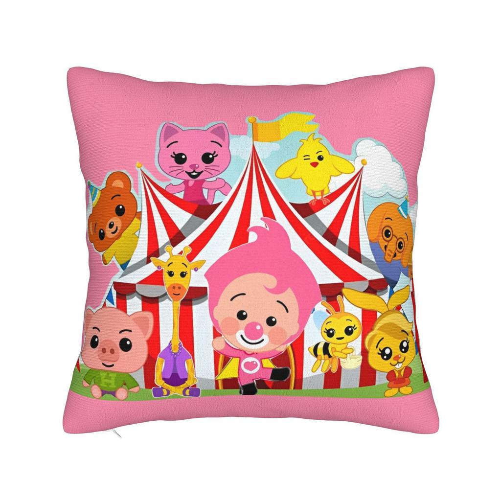 SSimon Cat Square Pillow Cases Cartoon Humorous Cat Cushion Cover Zippered Decorative Throw Pillow Case Cover for Home x