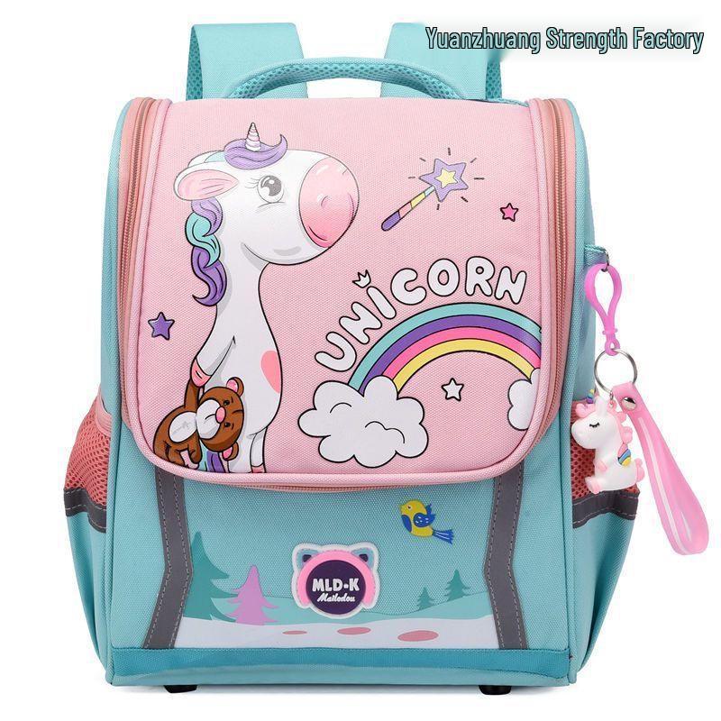 Lightweight Cartoon Backpack for Kids 3-6, Spine Protection, Available In Large, Medium, Small for Boys & Girls
