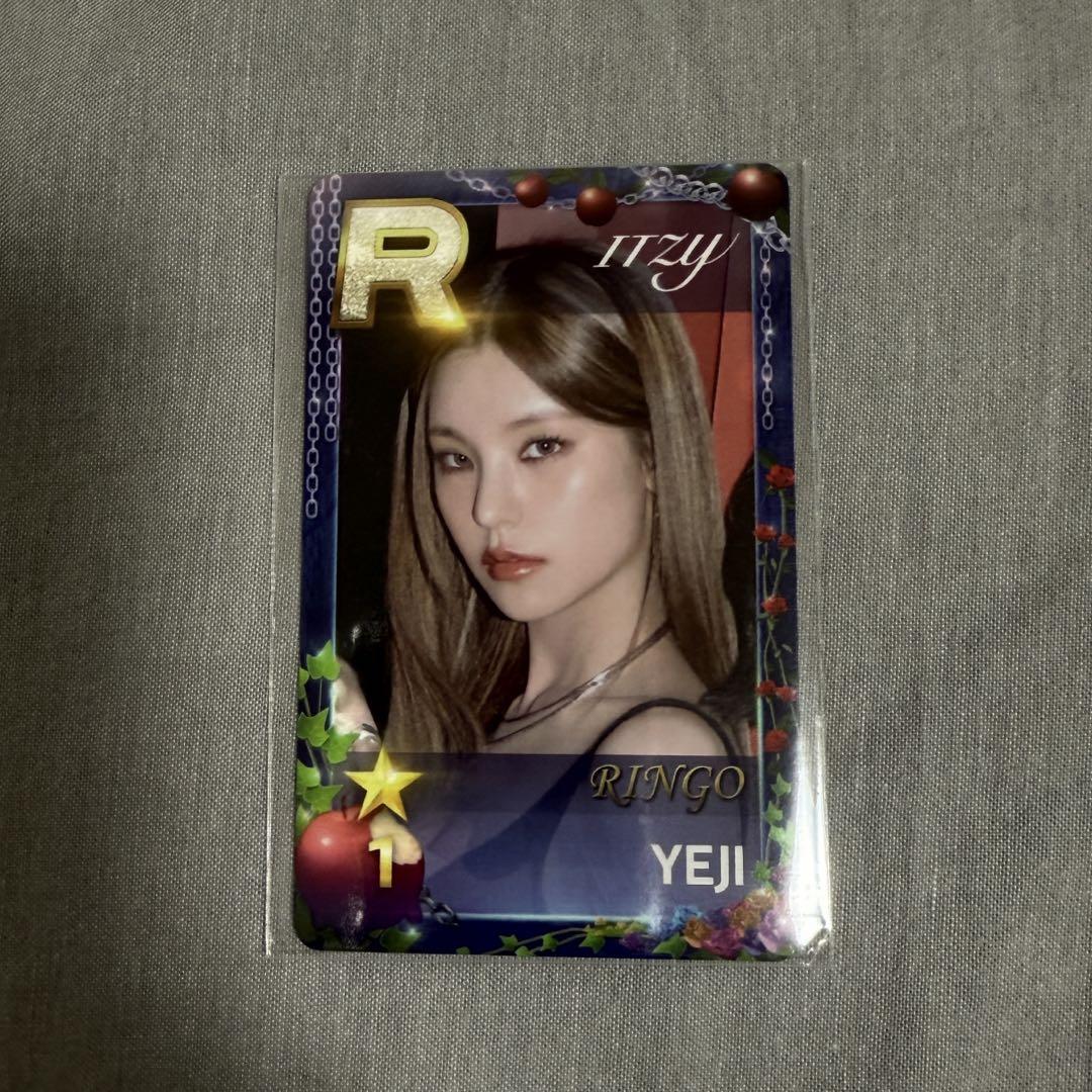 

[USED] ssjyp itzy ringo yeji trading card