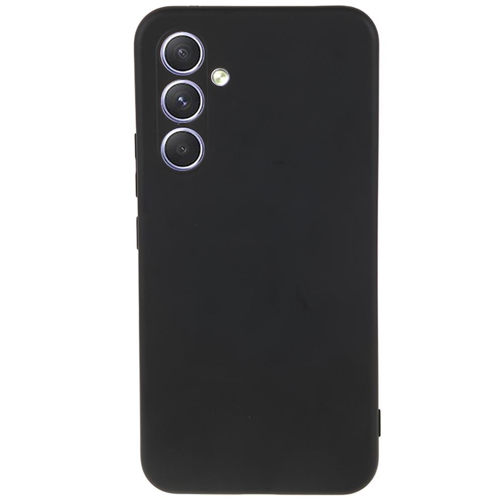 For Samsung Galaxy S24 FE Case TPU Back Soft Anti-Scratch Fiber Lining Phone Cover