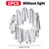 1/2Pcs Halloween Wreath Cute Ghost Wreath Halloween Spooky Hanging Wreath for Front Door Wall Halloween Party Holiday Decoration