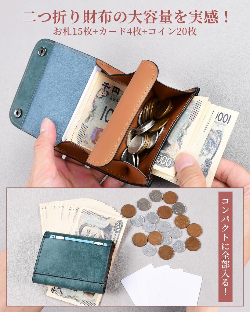 Modiko Bifold Genuine Pueblo Large Small Wallet for Increases Financial Popular Gift Men's Wallet, Leather, Compact, Capacity, Soft, Men, Luck,