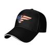 Print Baseball Caps Unisex Adjustable Sandwich Hat Vintage Outdoor Summer Travel Sun Snapback Cap