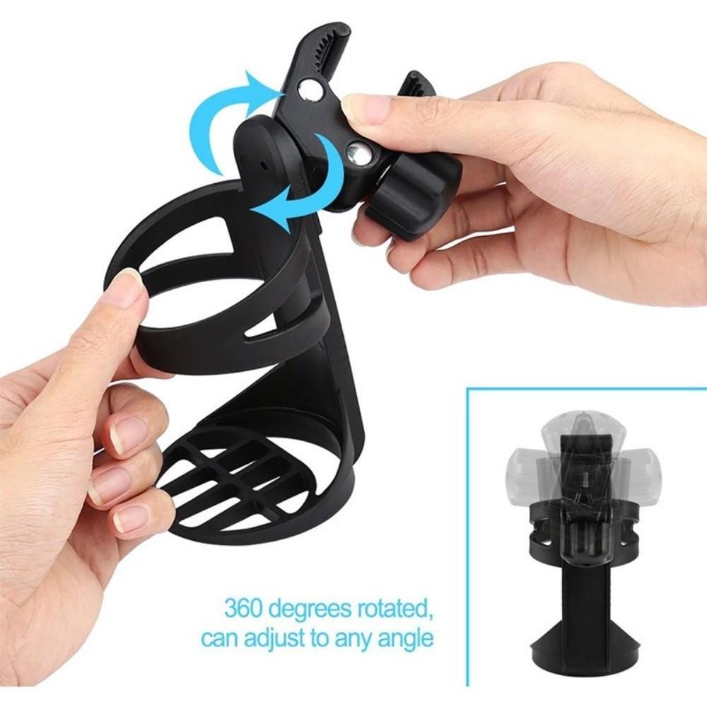 Universal Cycling Bottle Holder Adjustable Baby Stroller Cup Holder for Scooter