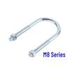 Mingzhiao Galvanized Extended U-Bolt M8X77X101 - 20 Pack