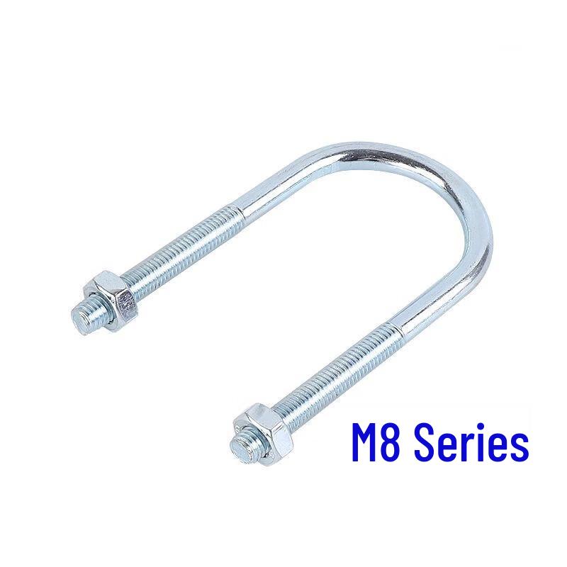 Mingzhiao Galvanized Extended U-Bolt M8X77X101 - 20 Pack