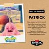 Portachiavi Fuggler SpongeBob SquarePants Peluche Patrick Stella Squidward Tentacoli Sheldon J. Portachiavi Peluche Plancton