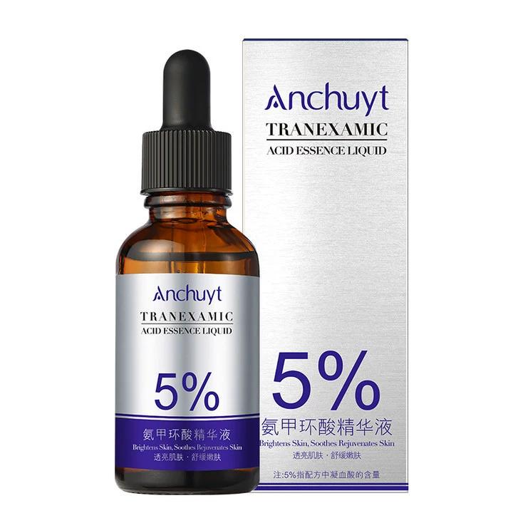 Sérum facial iluminador con ácido tranexámico hidratante y corrector de tono oscuro
