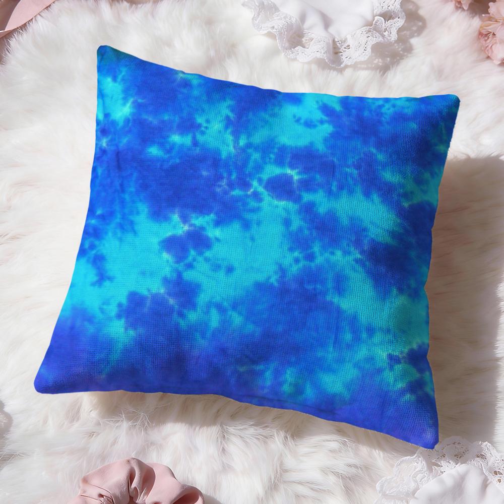Tiedye Cushion Cover Premium Comfort Reversible Pillow Cove Two In One Design for Any Room  Car Interior