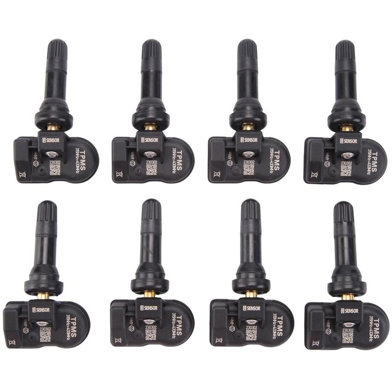 8Pcs Programmable MX-Sensor 433Mhz 315MHZ Universal 2 In 1 Sensor For-Autel Tire Pressure Monitoring System