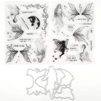 Transparent Stamps DIY Hand Account Scrapbook Clear Transparent Stamp Rubber Stamp Set Decoration