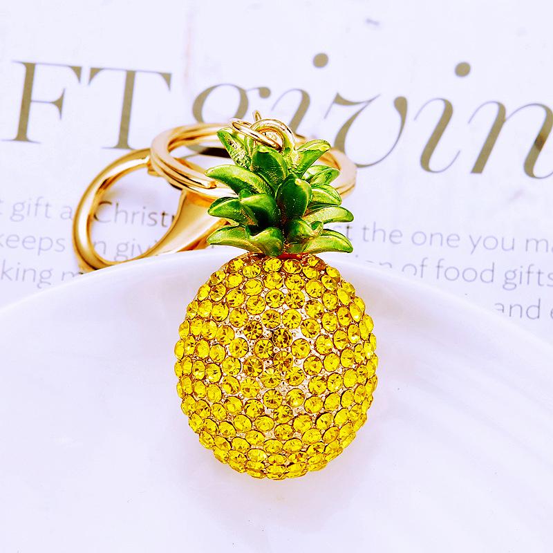 Creative Bling Rhinestone Watermelon Fine Workmanship Portable Bag Pendant Fashion Jewelry Decor Gift For Friends Bag Charm