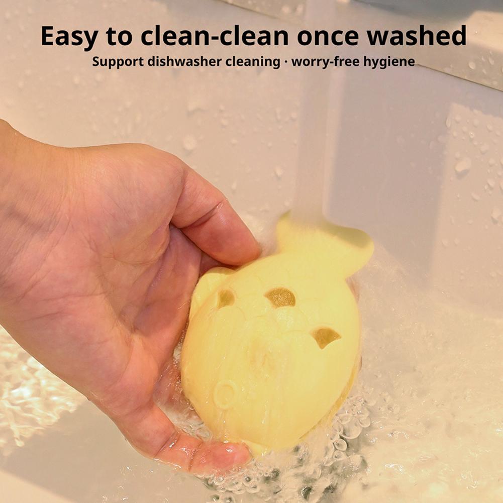 Dog Food Leaking Toys Silicone Pet Interactive Puzzle Feeder Treat Dispenser Cat Chew Teething Anxiety Relief Slow Eating Game