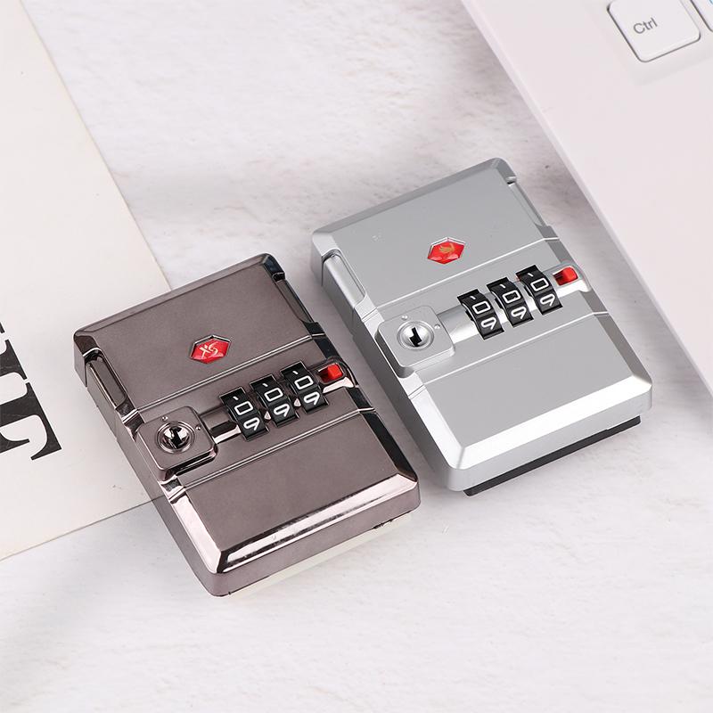 Metal Password Lock 3 Digit Combination Lock Travel Suitcase Luggage Chest Hardware Lock Coded Locker Gift Case Padlock