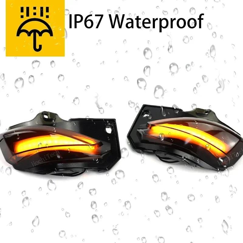 LED Dynamic Side Mirror Indicator Blinker Sequential Light For Toyota Corolla Sport E210 Sienta XP170 Yaris XP210 2019 2021